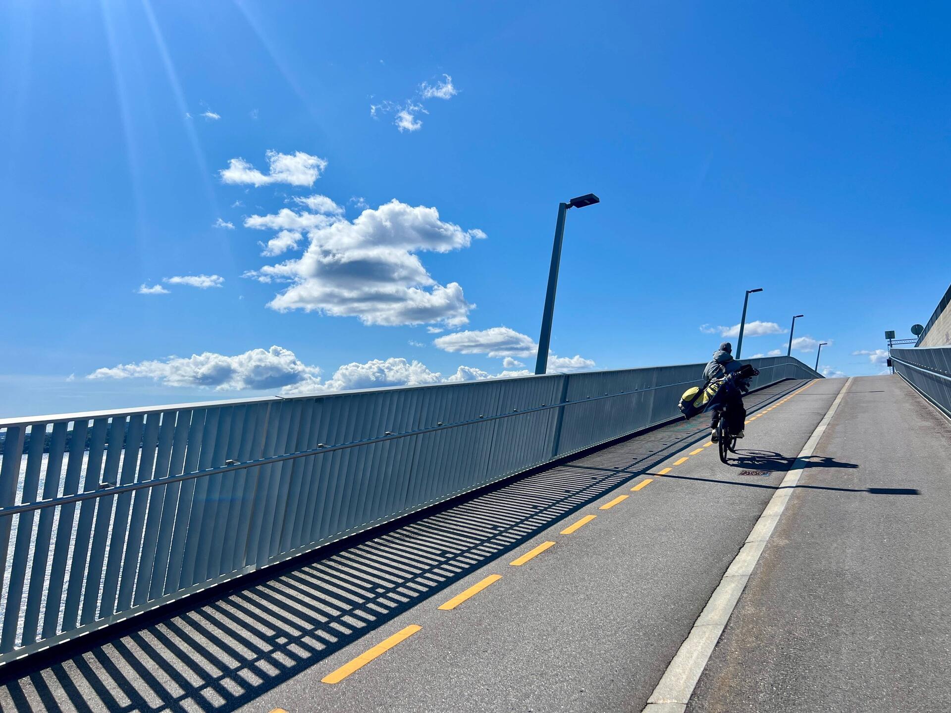 Nicht stairway, sondern bike lane to heaven