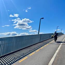 Nicht stairway, sondern bike lane to heaven