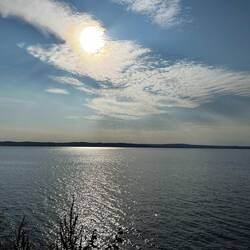 Letzter Blick auf den Vättern