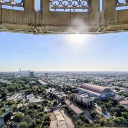 View from TV tower - unfortunately not as high up as hoped
