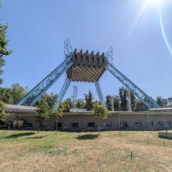 Tashkent - summer concert venue with 'War of the World' vibes