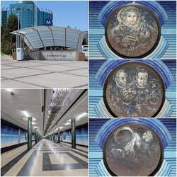 Tashkent - Kosmonavtlar Metro Station
