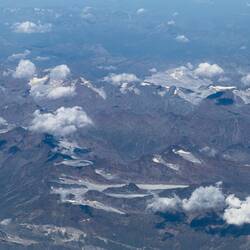 A different perspective of Italy's Südtirol Region ... from our Lufthansa flight from BLQ to FRA.