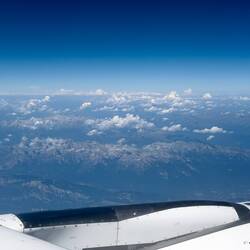 Italy's Südtirol Region ... from our Lufthansa flight from BLQ to FRA.