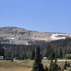 View at Brooklyn Lake Campground.