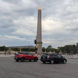 Obelisk von Luxor auf der Place de la Concorde