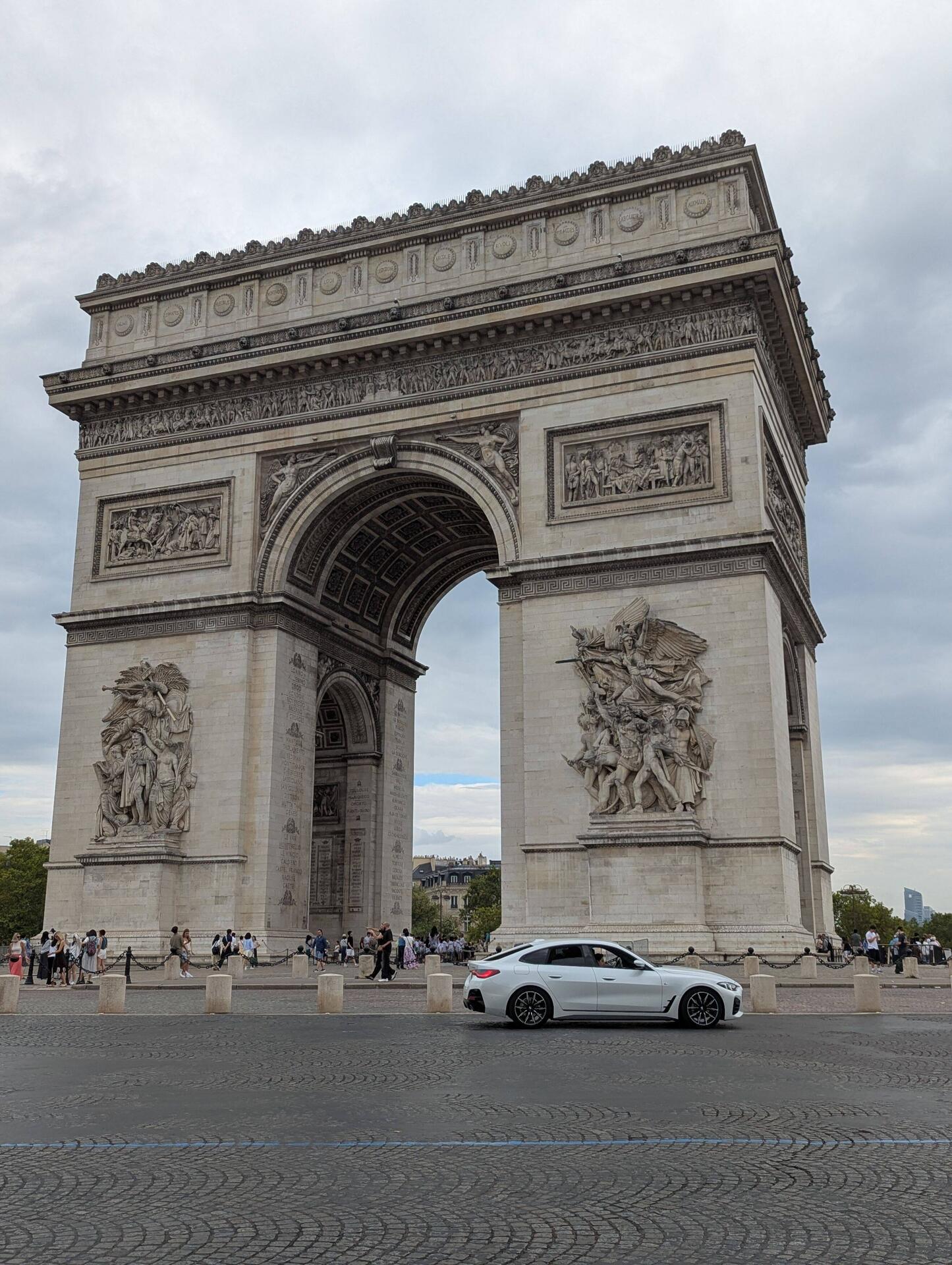 Arc de Triomphe an der Champs-Élisées