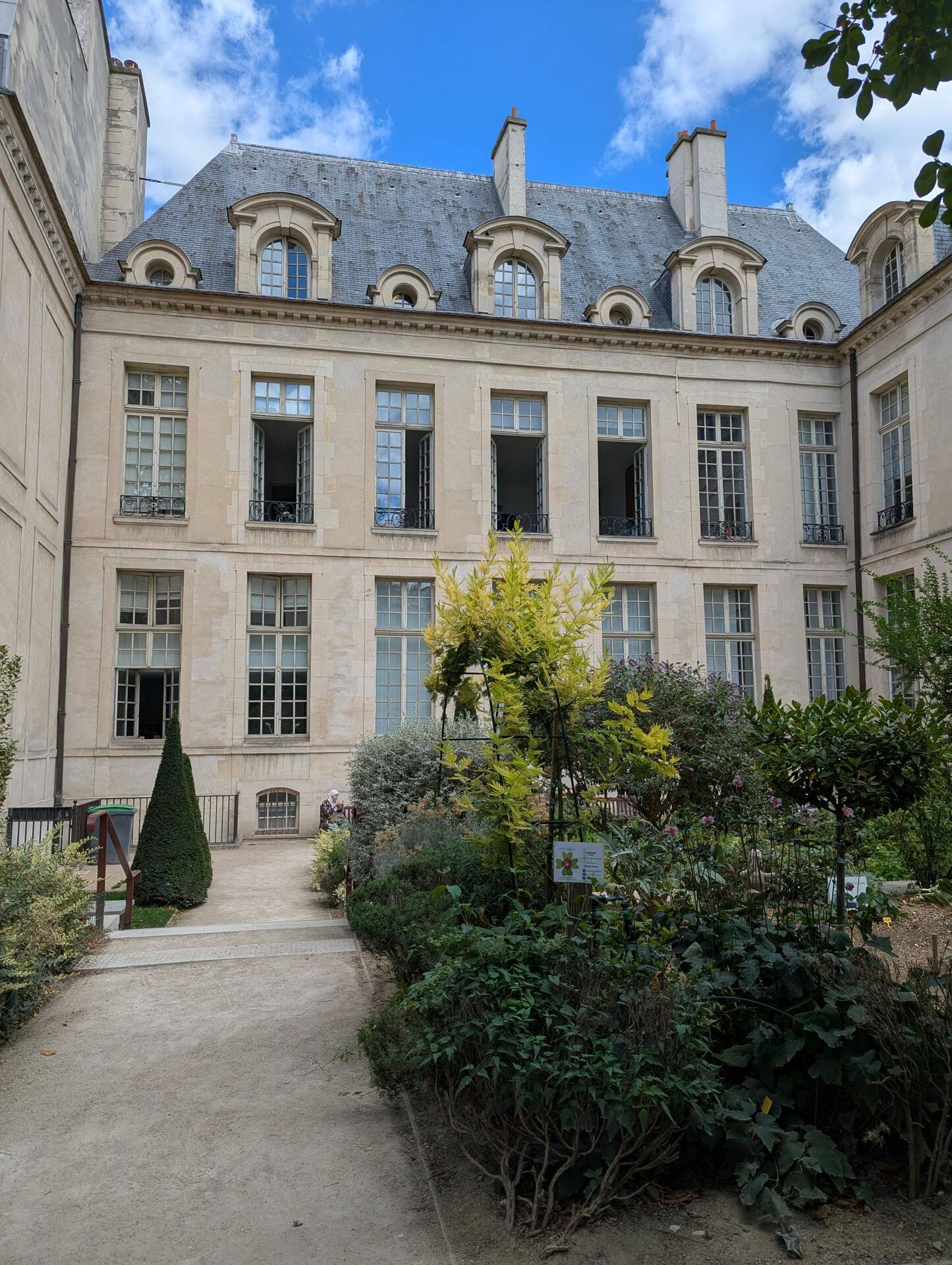 Innenhof des Hôtel d'Almeyras