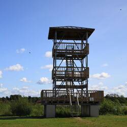 Aussichtsturm über die Grenze