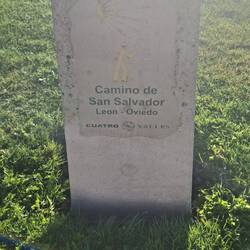 The first marker...turns out NONE of them have a distance on them