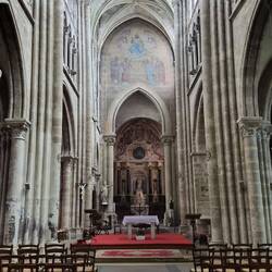 In de kathedraal.