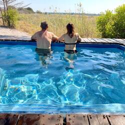 ist wirklich kalt der Pool