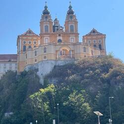 Abbey on the hill and n Melk