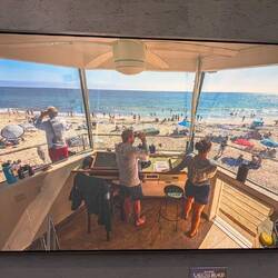 Photograph of the famous Lifeguard Station in Laguna Beach
