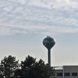 Landmark of the Cabela's HQ.