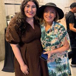 LIZ LARSON - one of the stars and friend of the family