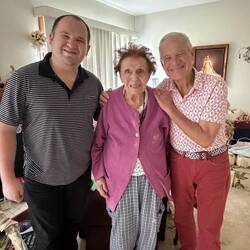 Grandma Betty at home