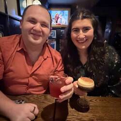 "Bread & Butter" Martini (see description) & Espresso Martini