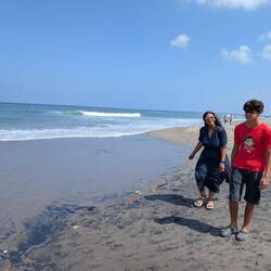 Batu Bolong beach