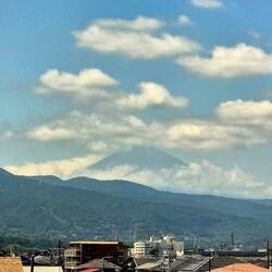 Der Mount Fuji wollte sich nicht so recht zeigen