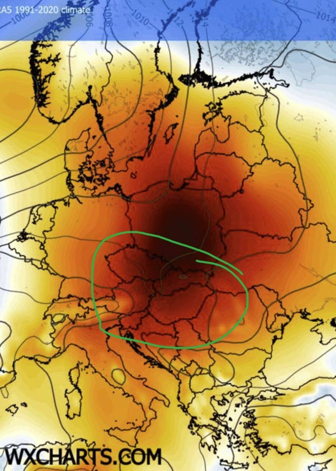 The circled countries are where I've been/am.