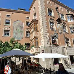 Hostel-Frühstück im Café Munding