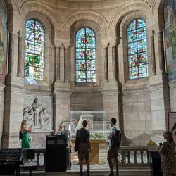 In Innern von Sacré-Coeur
