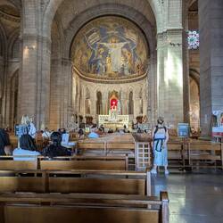 In Innern von Sacré-Coeur