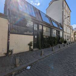 Rekonstruktion Künstleratelier Bateau-Lavoir (Picasso, Modigliani) im Montmartre