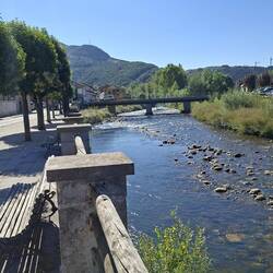 Followed a river today-the running water sounded refreshing!!