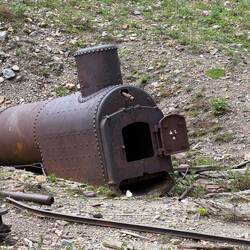 Old Steam Boiler from The Cracker Lake Copper Mine in the late 1800s/early 1900s.