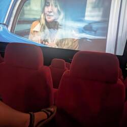 Der Blick auf die Leinwand