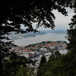 Hope to stroll around the Nordness neighborhood on the peninsula one day — Bergen, Norway,