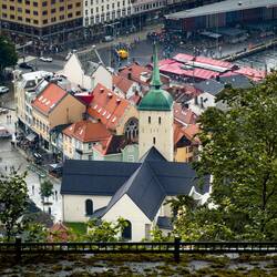 The oldest part of Korskirken belongs to a Romanesque long church known as Mariakirken — Bergen.