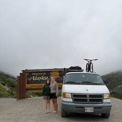 chum in Alaska isch fertig gsi mit Sunne