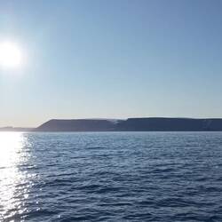 The day before: Entrance to Cuming Inlet.