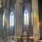 Love the light from the stained glass