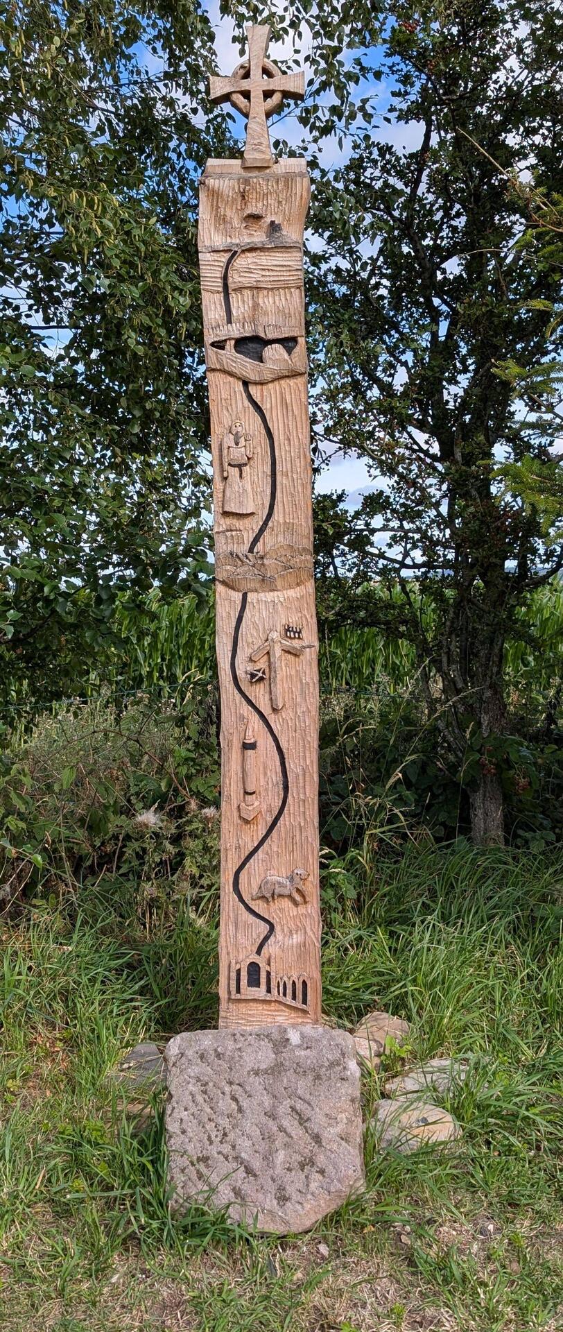 Cuthbert story pole