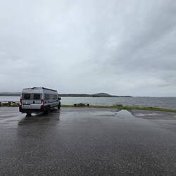 Kleine Rast hinter Jokkmok am See