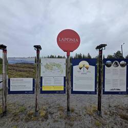 Huer gibt's einige Infos über das Gebiet der Sami