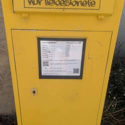 Ein schöner Briefkasten 😚