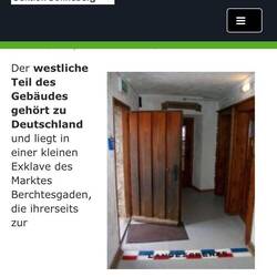 Gekocht wird in Österreich - die Toilette liegt im deutschen Teil 😅