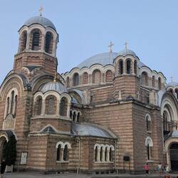 Orthodoxer Tempel der Sieben Heiligen Front