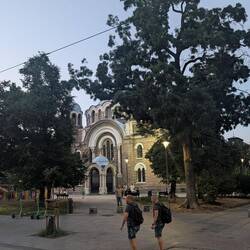 Orthodoxer Tempel der Sieben Heiligen Seite