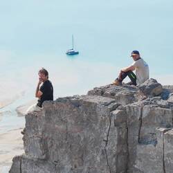 On top of Burnett Inlet.