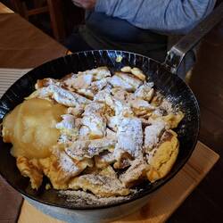Wir beenden den Tag mit leckerem Essen