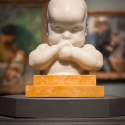"Head of a Child" (Ingebrigt Vik; 1910) ... Kode Rasmus Meyer — Bergen, Norway.