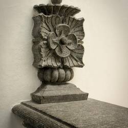 Staircase decoration ... Kode Rasmus Meyer — Bergen, Norway.