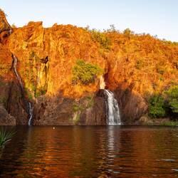 Wangi Falls mit der letzten Sonne 🌞
