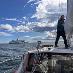 auf Kreuzfahrt mit der Fähre